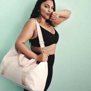 Victoria's Secret Pink Metallic NOVEMBER 2025 Duffle Bag BNWT